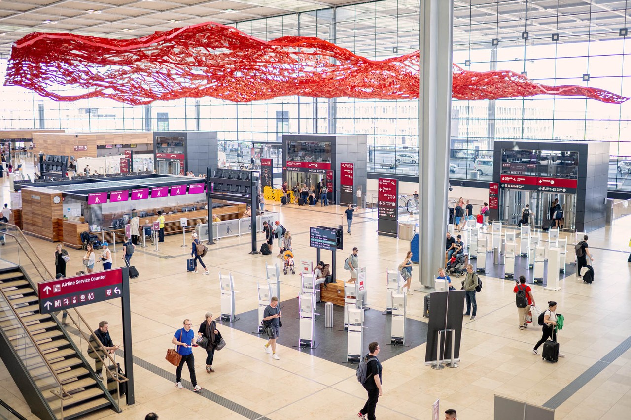 Swiss Airlines Munich Terminal - Munich Airport