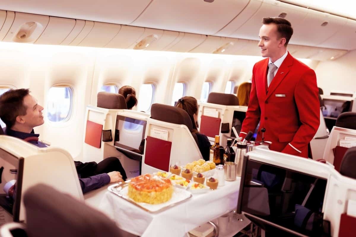 Austrian Airlines Business Class international
