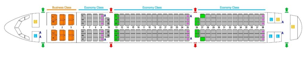Srilankan Airlines 777 Business Class, Business Class on Srilankan Airlines, Business Class seats on Srilankan Airlines