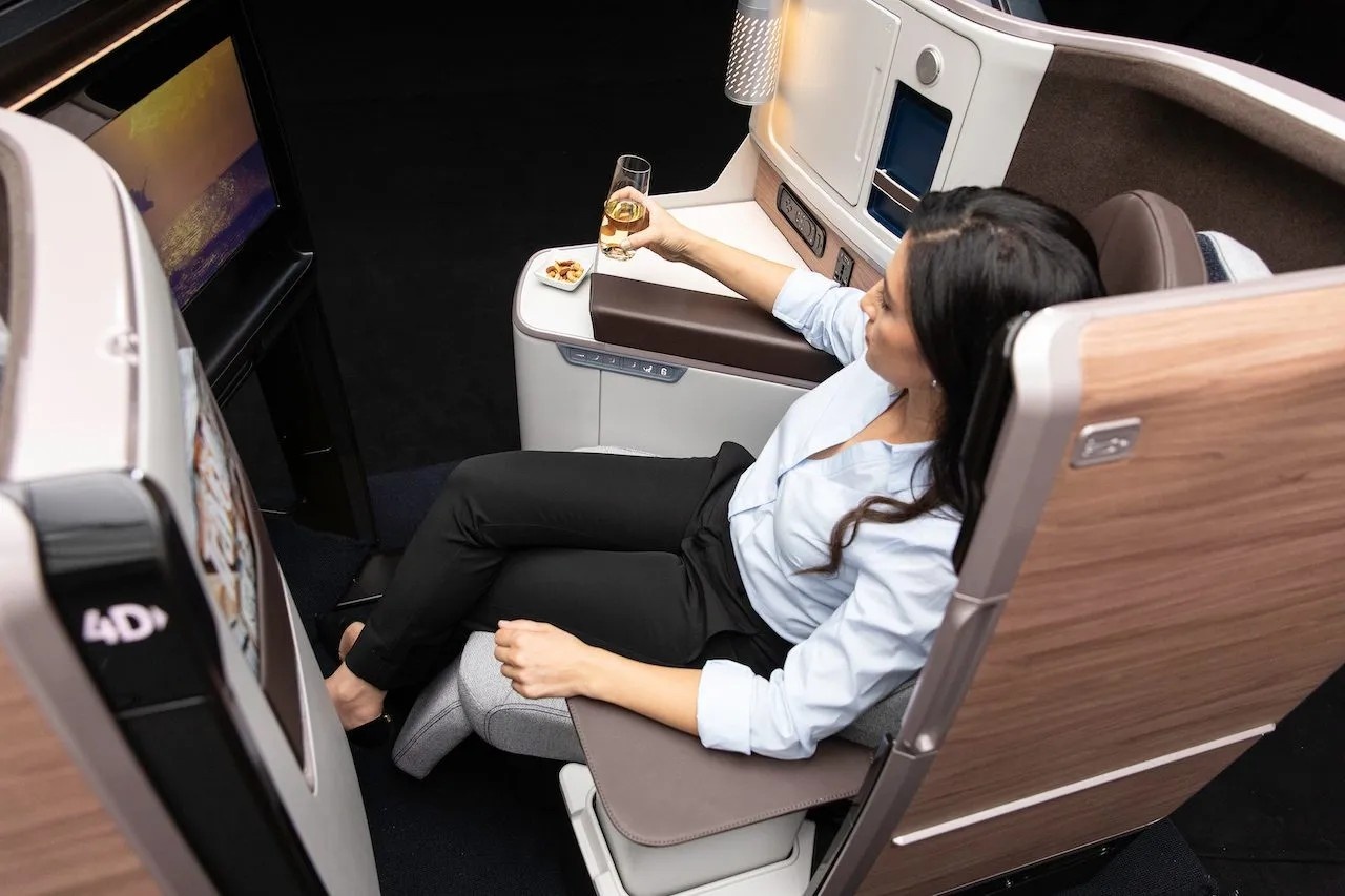 Business Class on Hawaiian Airlines