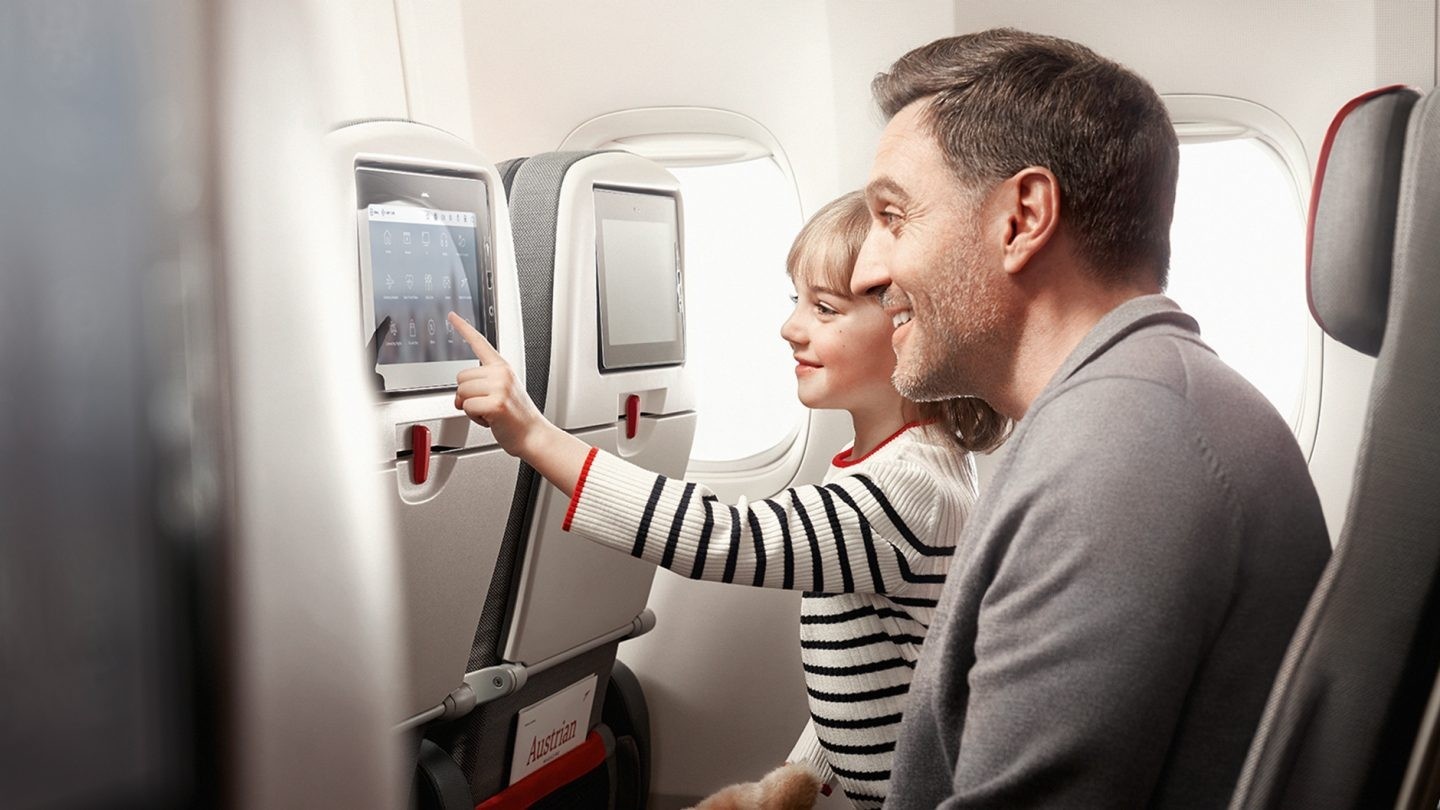 Business Class on Austrian Airlines
