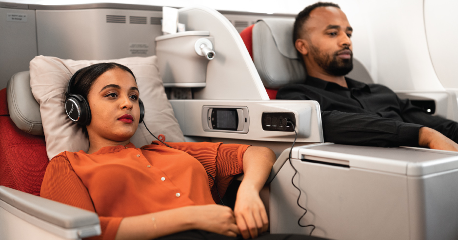 Business Class Ethiopian Airlines