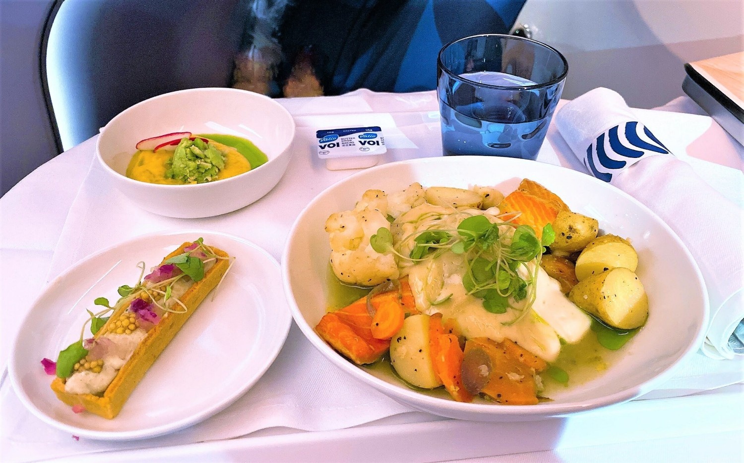 Finnair Business Class Food