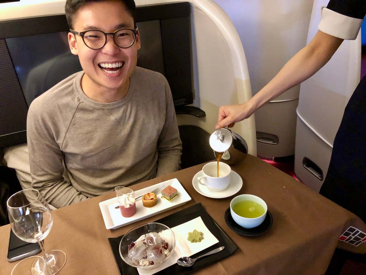 Japan Airlines Business Class international
