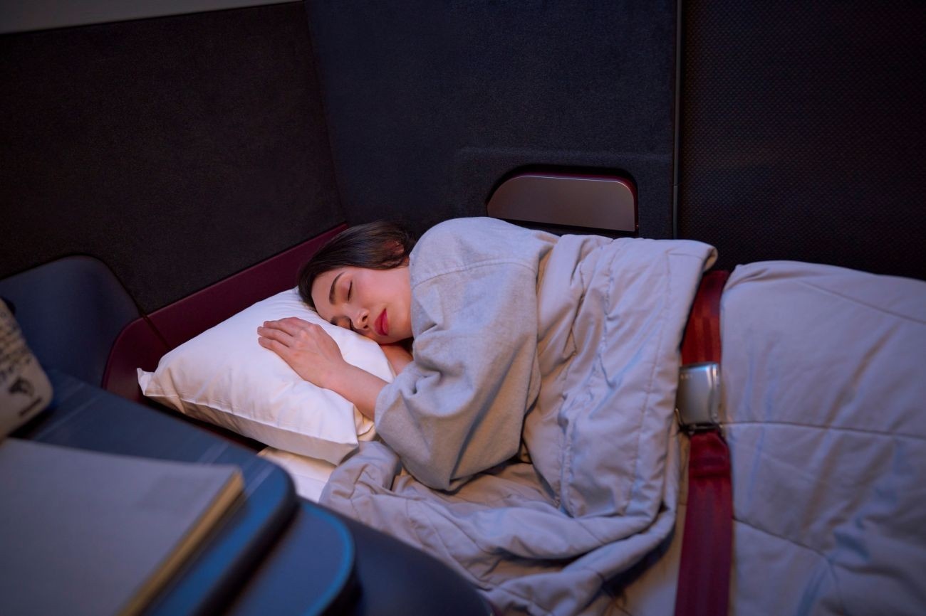 Japan Airlines Business Class suites