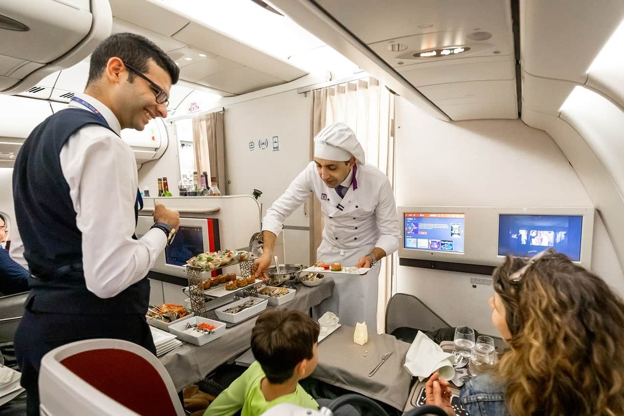 Turkish Airlines Business Class suites