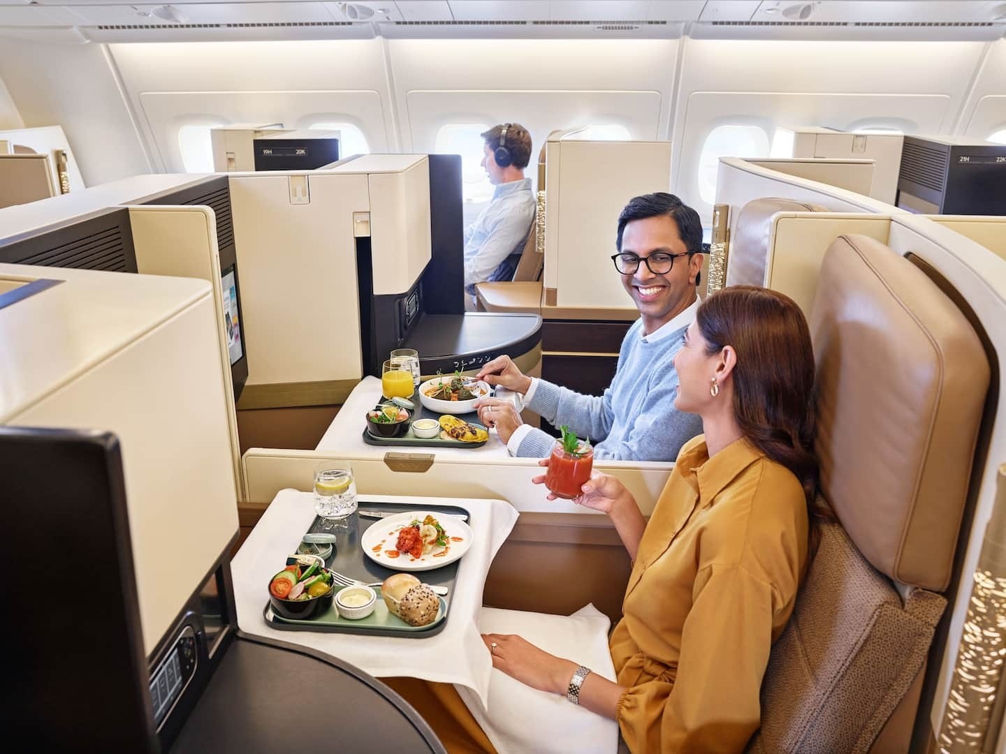 Etihad Airways business class suites