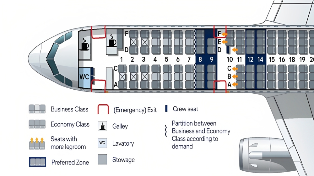 Lufthansa Airlines Business Class suites