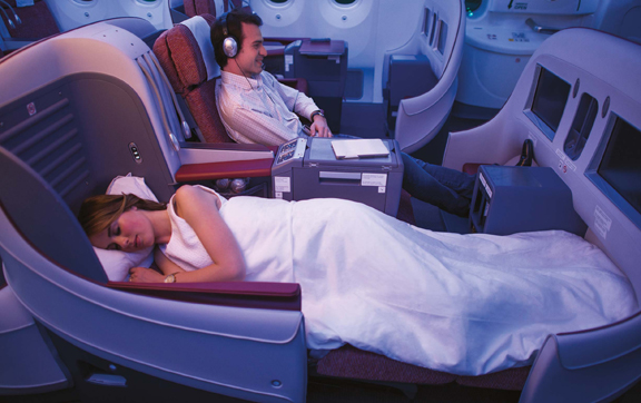 Business Class seats on LATAM Airlines