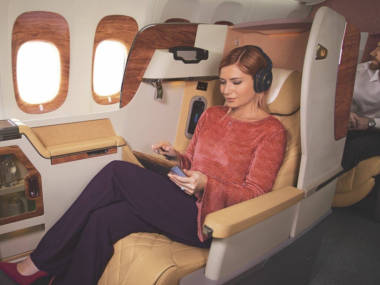 Emirates Airlines Business Class suites